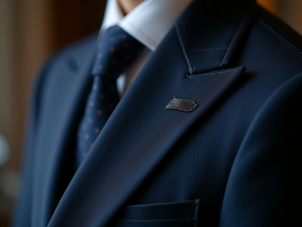 Bespoke Tailored Suit Detail