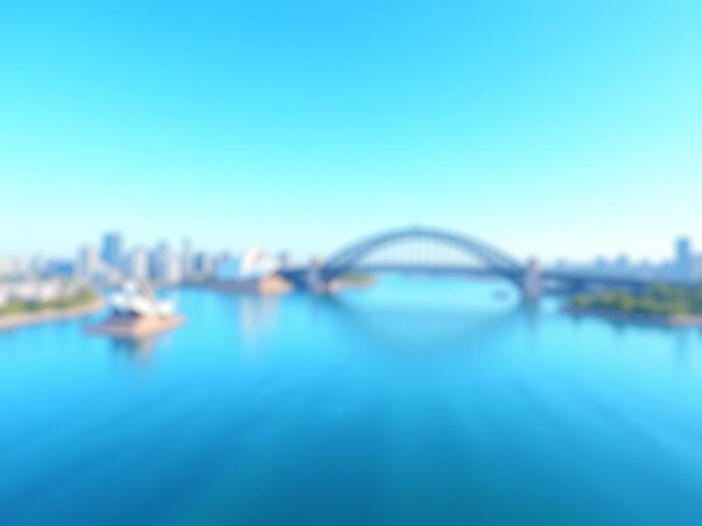 Skyline of Sydney, Australia
