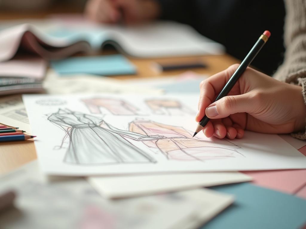 Designer Sketch at Southern Vogue Studio